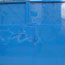 Puerta exterior azul