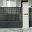 Puerta exterior perforada